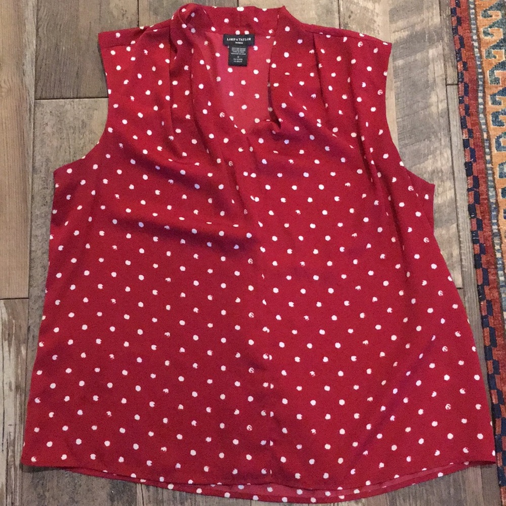 Lord&Taylor size 1X sleeveless top